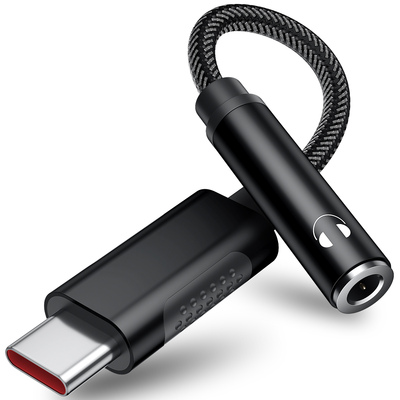 TITACUTE USB Type C to 3.5mm Audio Jack Headphone Adapter for Samsung S22