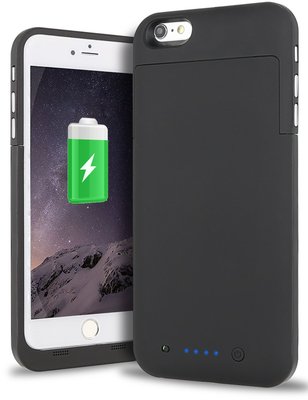 TITACUTE iPhone 6s Plus Battery Case Bla 7