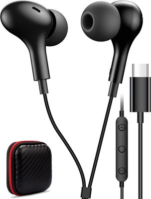 TITACUTE USB C Headphone for Samsung S23 FE S21 S22 A53