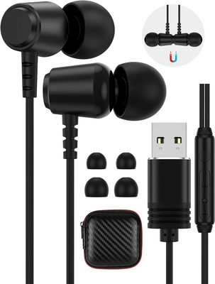 TITACUTE Usb Headset mit Mikrofon für PC