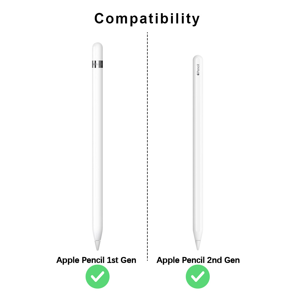 Haute sensibilité iPencil Pointe Conseils de remplacement Stylus Apple Pen Nib Compatible avec iPad Pro Apple Pencil 2 TITACUTE Compatible avec Apple Pencil Pointe Pack de 4 Apple Pencil 